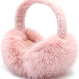Unisex cute foldable plush faux warm ear muffs for women girls (8 years & above) Ear Muff-image-26