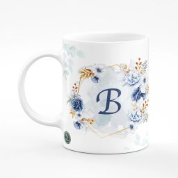 LETTER B MUG ALFABET B MUG B MUGS WORD MUG FOR B WORD NAME PERSON Ceramic Coffee Mug-image-2