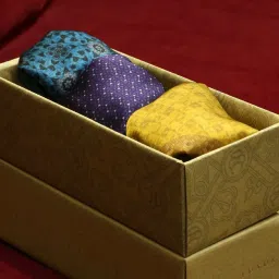 Char Chaand Timeless Elegance Pocket Square Set for Men – Premium Handkerchiefs ["Multicolor"] Handkerchief-image-2