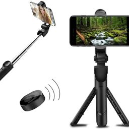 MOOZMOB XT02 Selfie Stick Tripod Stand with Wireless Bluetooth Remote for Selfie Mobiles Tripod-image-87
