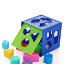 shipraa Shape Sorting Cube Toy with 18 Colorful Shapes image 4