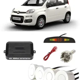 PKNA0115 White Car Reverse Parking Sensor with LED Display 4 Sensor PKNA0115 Parking Sensor-picture-12