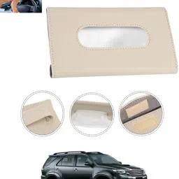 Universal Leatherite Rectangle Beige Tissue Box For Car/office/Home-110 Vehicle Tissue Dispenser-image-56