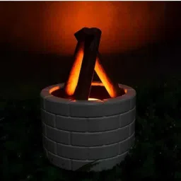 Ritesh Bonfire Shaped Diffuser Essential Oil Diffuser Multi Function Flame123 YES Diffuser image 3