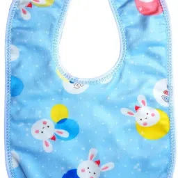 brandonn Multi-Colour Cotton Bibs With Pvc Pasting - Set of 2 image 2