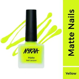 Matte Nail Enamel Polish Lemonade Fizz 76 (9ml) LIGHT YELLOW-image-53