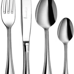 Gourmet 24 Pcs Stainless Steel Cutlery Set-image-8