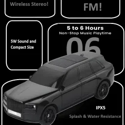 FRONY Car Speaker with Enhanced 5 W Bluetooth Party Speaker image 3