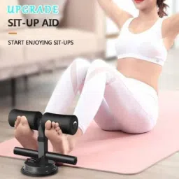 pihura Sit Up Exerciser Push-Up Stands Ab Exerciser (Black) Ab Exerciser image 4