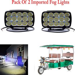 15 LED Fog Light High Power Fog Lamp -66 Fog Lamp Car, Motorbike, Truck, Van LED (12 V, 30 W)-0