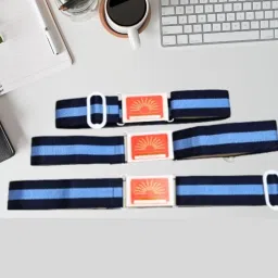 THE MARVA Blue Uniform Belt-image-8