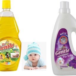 Germ Free Baby Laundry Detergent with 1L Baby Bottle Cleanser Blossom Liquid Detergent-image-36