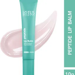 Peptide Lip Balm with SPF 15 for Dry and Chapped Lips, Glossy Finish, No Tint Vanilla-image-41