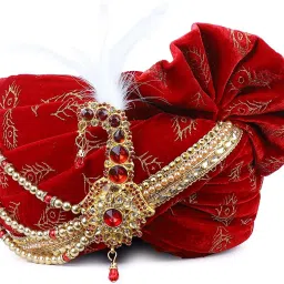 PANKSHRI ENTERPRISE Self Design Pagri-image-1