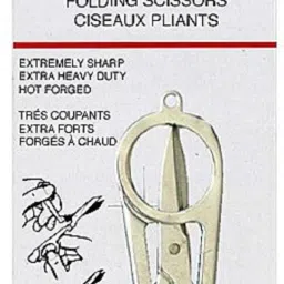 ® Silver Tone Metal Mini Folding Paper Shears & Scissors Scissors-image-60
