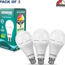 12W Emergency LED Bulb Pack of 3 | 4 Hour Backup | Rechargeable Inverter Bulbs 2 hrs Bulb Emergency Light-picture-13
