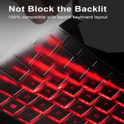 oaky 2025-2022 Victus 15.6 inch 15-FA, 15-FB Series HP Victus 16.1 inch 16-D, 16-E, 16-S Series. Dust-Proof Keyboard Protector Keyboard Skin image 5