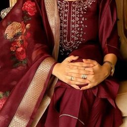 Kurti With Dupatta & Bottomwear-image-53