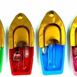 Set of 4 Multicolor Water PopPop Put Put Steam Boat Toys (Multicolor)-19