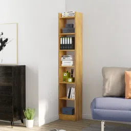 Wooden Book Shelf for Home, Living Room, Office, Multipurpose Rack, Engineered Wood Open Book Shelf-picture-27