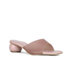 Inc 5 Party Open Toe Block Mules with Bows image 2