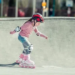 countrylink Best Inline Skating Shoes Adjustable Roller Blades With LED Light On Wheel image 5