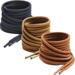 house of common shoe lace Round Brown tan Navy Blue 90cm 3pair Boot Hiking Sports Shoe Lace-image-96