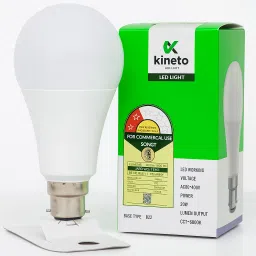 kineto 15 W Basic Round B22 LED Bulb image 2