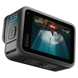 go pro GoPro Hero13 5.3K and 27.6MP 240 FPS Waterproof Action Camera with CMOS Sensor (Black) image 4
