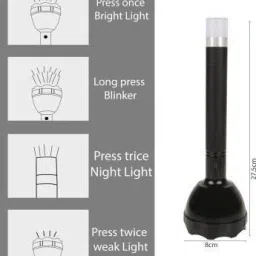 ecosky LONG RANGE 70W long press for blinker, 4 modes function, 1000 mtr long range Torch image 4