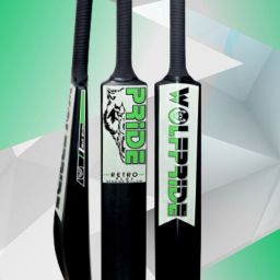 HC Retro + Green Black Black 8-N PVC/Plastic Cricket Bat For 15+ Yrs-image-41