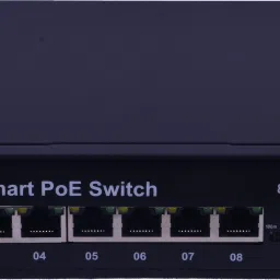 netfox 10 Port POE Switch (8 FE POE + 2 GIGA Uplink POE)120W 8 Ports 100 Mbps Network Switch-15
