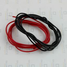 23AWG Single Strand Breadboard Connecting Wire (Black and Red - 1+1 Meter) image 2