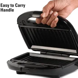 techking Non-Stick 3-in-1 Sandwich Maker with Detachable Plates Waffle image 3