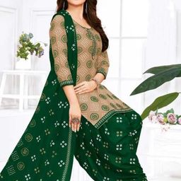 Polyster/Crepe fabric-Jivika Voguish Salwar Suits & Dress Materials-image-11
