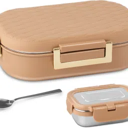 LUX Insulated 4 sided lock Lunch box for School, College & Office Goers Gifting 1 Containers Lunch Box-27