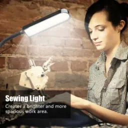 keetoz NEw BIg Sewing Machine Light 30 LED's ,Magnetic Mounting Base Working Lamp Study Lamp image 2