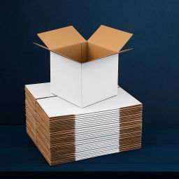 Self-Locking Box Craft Paper 5x5x5 Brown Box – 5 Ply Carton for Shifting and Parcel Use Packaging Box-image-81