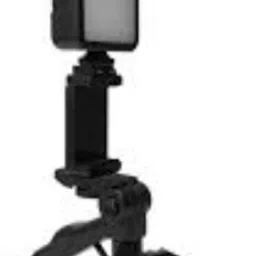 THEMRCREATIOn Video Making kit vlogging with mic Tripod Kit (Black)ujm3 Tripod image 2