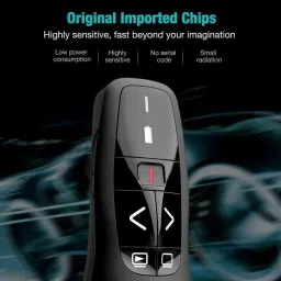 Jihaan 2022 Wireless Presenter Laser Power point PPT Presenter Slide Changer Controller with Wireless Pen Presenter Presenter image 5
