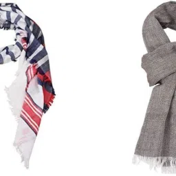 Self Design Pure Cotton Men Multicolor Fancy Scarf-image-37