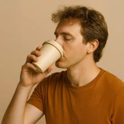 Pack of 6 Biocomposite Coffee Mug, Coffee Sipper, Coffee Cup, Mug for Coffee, Coffee Glass-image-18