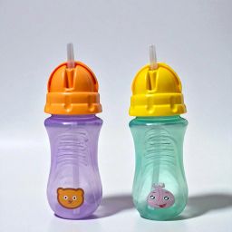 2-Pack Kids Straw Sipper Cups – Spill-Proof & BPA-Free-image-88