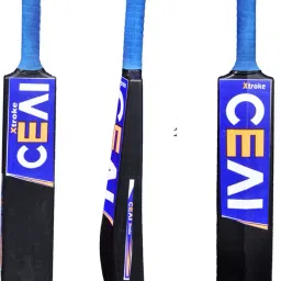 CEAI Hitman Hard Fiber Tennis Ball for Kids 15 +yrs PVC/Plastic Cricket Bat PVC/Plastic CricketBat For 15+ Yrs-image-40