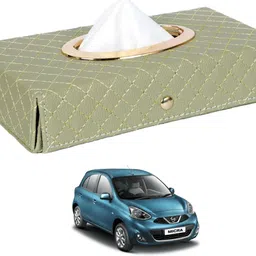 mockhe Cross-Beige Tissue Box Leatherette-503 Vehicle Tissue Dispenser-picture-9