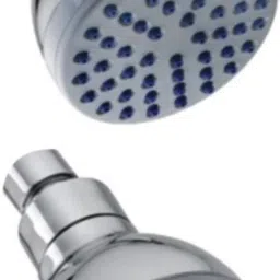 Ruby Overhead Shower Without Arm - Set of 2 Pieces Shower Grab Bar-6