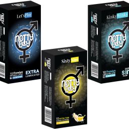 Extra Lubricated, Tropical Fruit Banana Flavoured, Ultra Thin Plain Combo Pack Condom-image-36