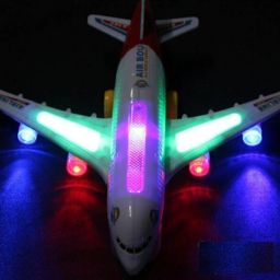 Musical AeroPlane Airbus Bump & Go Action Toy with Sound & Light-401-image-97