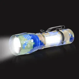 ecosky ZOOM COB LIGHT TORCH PORTABLE USB RECHARGEABLE FLASHLIGHT WITH 3 MODES Torch image 2