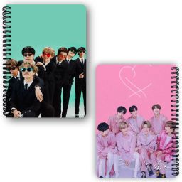BTS Kpop Notebook A5 Diary Unruled 150 Pages-image-81
